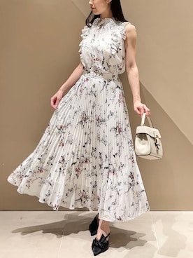 「プリント」｜FRAY I.Dさん（レディース・165cm）の冬コーディネート