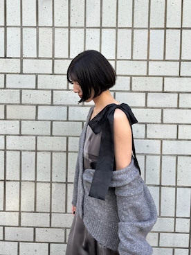 「イエベ」｜「アイテム（ブーツ）」を使った、FRAY I.Dさん（レディース・165cm）の冬コーディネート