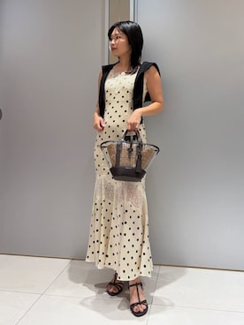「FRAY I.D（フレイアイディー）のアイテム（ワンピース/ドレス）」を使った、FRAY I.Dさん（レディース・152cm）の夏コーディネート