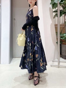 「FRAY I.D（フレイアイディー）のアイテム（トップス）」を使った、FRAY I.Dさん（レディース・154cm）の春コーディネート