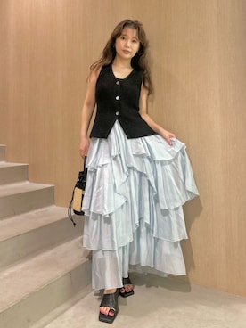 「アイテム（ハンドバッグ）」を使った、FRAY I.Dさん（レディース・150cm）の夏コーディネート
