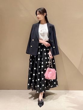 「FRAY I.D（フレイアイディー）のアイテム」を使った、FRAY I.Dさん（レディース・165cm）の冬コーディネート