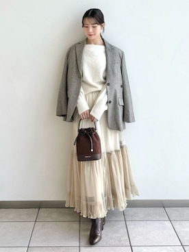 「旅行」｜FRAY I.Dさん（レディース・158cm）の秋コーディネート