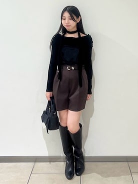 FRAY I.Dさん（レディース・154cm）の秋コーディネート