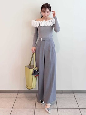 FRAY I.Dさん（レディース・159cm）の冬コーディネート