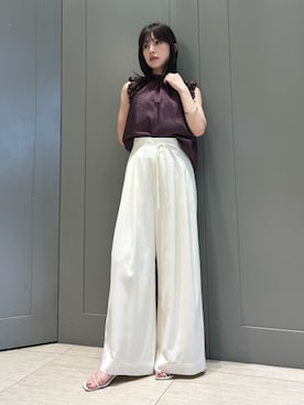 コーディネート9着まとめ売り　ブルベ 23区（ニジュウサンク）の「【杏さん着用/Oggi11月号掲載