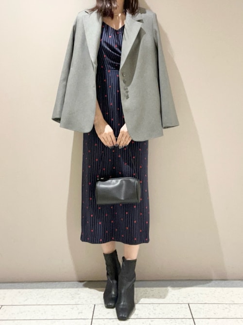 FRAY I.D ワンピース ハートエンブロイダリーワンピース
