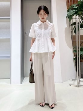 FRAY I.Dさん（レディース・154cm）の夏コーディネート