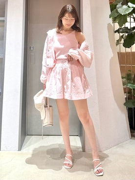 「FRAY I.D（フレイアイディー）のアイテム（トップス）」を使った、FRAY I.Dさん（レディース・158cm）の春コーディネート