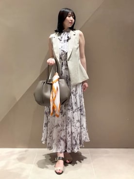 「FRAY I.D（フレイアイディー）のアイテム」を使った、FRAY I.Dさん（レディース・163cm）の春コーディネート
