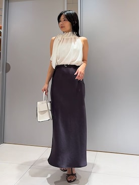 「FRAY I.D（フレイアイディー）のアイテム（ワンピース/ドレス）」を使った、FRAY I.Dさん（レディース・152cm）の夏コーディネート
