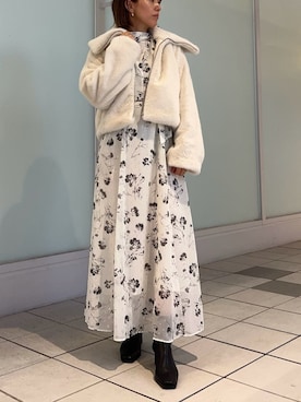 FRAY I.D（フレイアイディー）の「ボリュームスリーブドロストブルゾン