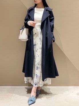 「FRAY I.D（フレイアイディー）のアイテム（トップス）」を使った、FRAY I.Dさん（レディース・165cm）の春コーディネート