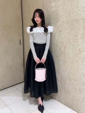 「FRAY I.D（フレイアイディー）のアイテム」を使った、FRAY I.Dさん（レディース・160cm）の冬コーディネート