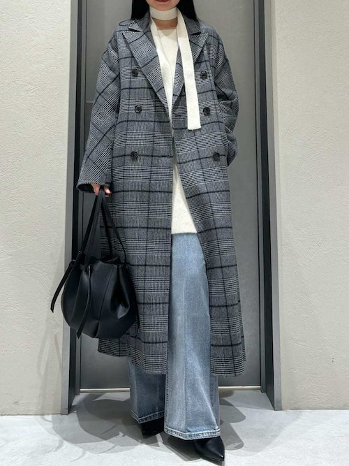 セール】ウールリバーダブルブレストチェスターコート（チェスター