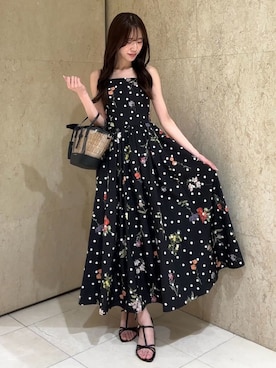 「FRAY I.D（フレイアイディー）のアイテム」を使った、FRAY I.Dさん（レディース・160cm）の春コーディネート