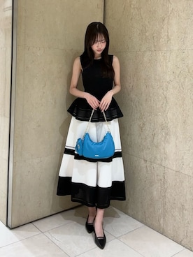 「FRAY I.D（フレイアイディー）のアイテム」を使った、FRAY I.Dさん（レディース・160cm）の春コーディネート