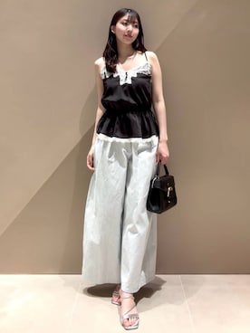 「FRAY I.D（フレイアイディー）のアイテム（トップス）」を使った、FRAY I.Dさん（レディース・163cm）の春コーディネート