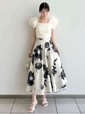 「プリント」｜FRAY I.Dさん（レディース・158cm）の春コーディネート