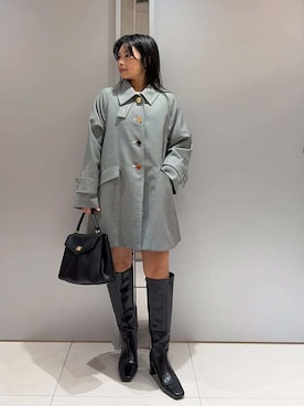 「FRAY I.D（フレイアイディー）のアイテム」を使った、FRAY I.Dさん（レディース・152cm）の秋コーディネート