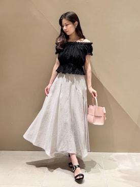 「FRAY I.D（フレイアイディー）のアイテム（トップス）」を使った、FRAY I.Dさん（レディース・165cm）の春コーディネート