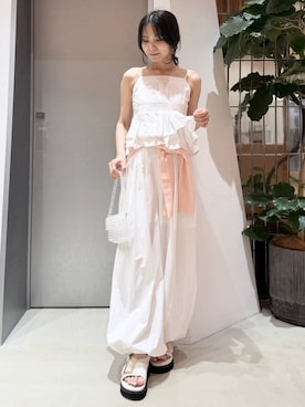 FRAY I.Dさん（レディース・159cm）の夏コーディネート