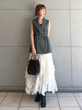 FRAY I.Dさん(レディース・157cm)の夏コーディネート