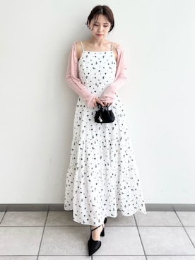 「イエベ」｜「アイテム（パンプス）」を使った、FRAY I.Dさん（レディース・159cm）の夏コーディネート