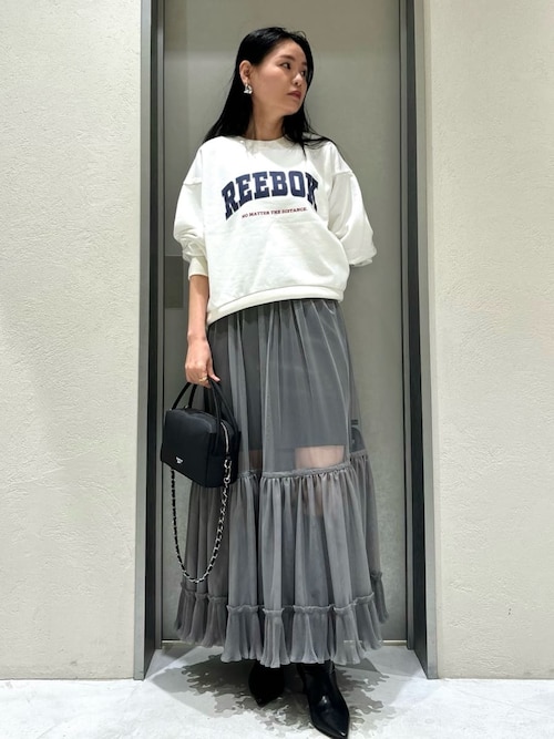 セール】プリーツヘムチュールスカート（スカート）｜FRAY I.D（フレイ