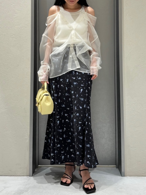 FRAY I.D｜カシュクールシャツレイヤードニット | Rakuten