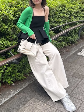 「FRAY I.D（フレイアイディー）のアイテム」を使った、FRAY I.Dさん（レディース・153cm）の春コーディネート