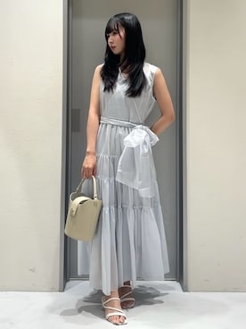 「FRAY I.D（フレイアイディー）のアイテム」を使った、FRAY I.Dさん（レディース・156cm）の夏コーディネート
