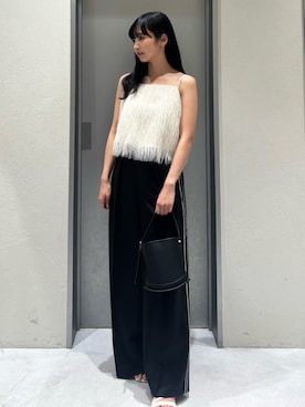 「FRAY I.D（フレイアイディー）のアイテム（バッグ）」を使った、FRAY I.Dさん（レディース・156cm）の春コーディネート