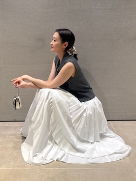 「アイテム（財布）」を使った、FRAY I.Dさん（レディース・162cm）の夏コーディネート