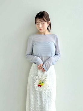 FRAY I.D（フレイアイディー）の「フロッキープリント2way