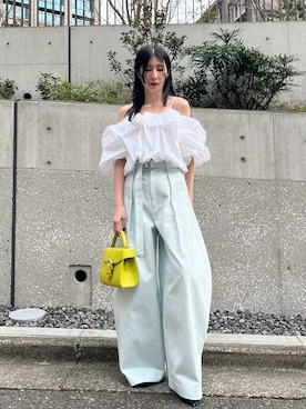 「FRAY I.D（フレイアイディー）のアイテム」を使った、FRAY I.Dさん（レディース・161cm）の冬コーディネート