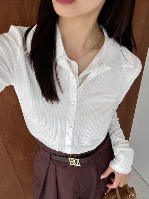 レイヤードポロカットソー（Tシャツ/カットソー）｜FRAY I.D（フレイ