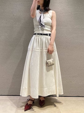 「アイテム（財布）」を使った、FRAY I.Dさん（レディース・166cm）の秋コーディネート