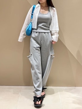 「FRAY I.D（フレイアイディー）のアイテム（トップス）」を使った、FRAY I.Dさん（レディース・165cm）の春コーディネート