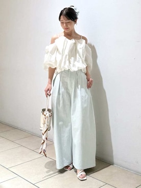 「FRAY I.D（フレイアイディー）のアイテム」を使った、FRAY I.Dさん（レディース・158cm）の春コーディネート