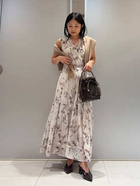 「FRAY I.D（フレイアイディー）のアイテム」を使った、FRAY I.Dさん（レディース・152cm）の夏コーディネート