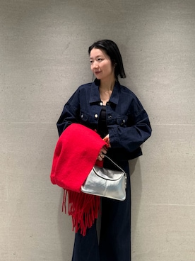 「FRAY I.D（フレイアイディー）のアイテム」を使った、FRAY I.Dさん（レディース・165cm）の冬コーディネート