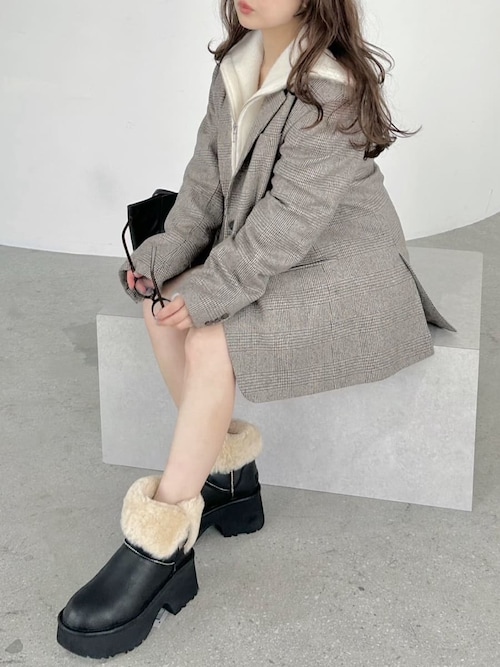 セール】【UGG】LEATHER BOOT（ブーツ）｜FRAY I.D（フレイアイディー