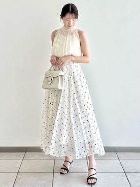 「プリント」｜FRAY I.Dさん（レディース・158cm）の春コーディネート