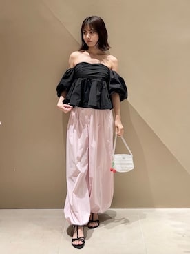 FRAY I.Dのパンツ（ピンク系）を使った人気ファッションコーディネート