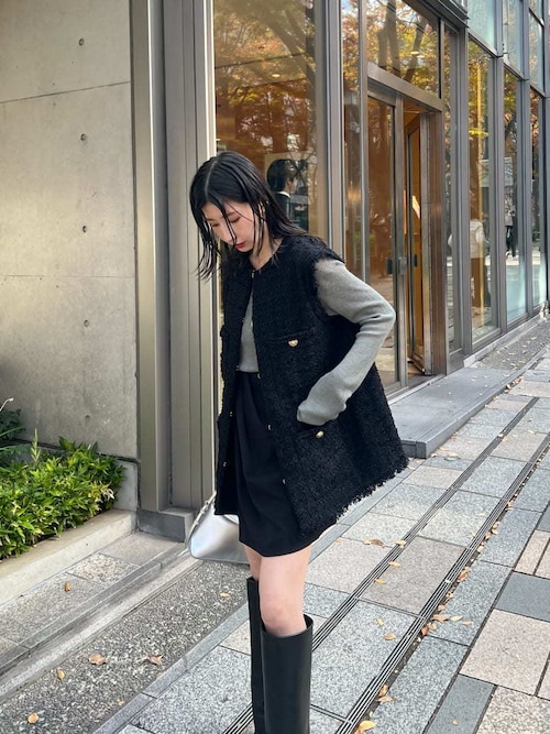 FRAY I.D（フレイ・アイディー） ジャケット ノーカラージャケット