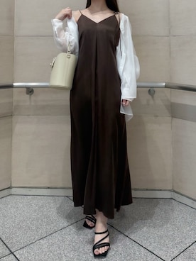 「FRAY I.D（フレイアイディー）のアイテム」を使った、FRAY I.Dさん（レディース・161cm）の夏コーディネート