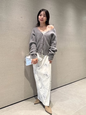 「FRAY I.D（フレイアイディー）のアイテム」を使った、FRAY I.Dさん（レディース・153cm）の冬コーディネート