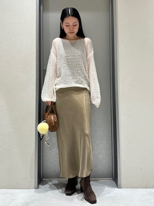 シアーモヘヤニットプルオーバー（ニット/セーター）｜FRAY I.D