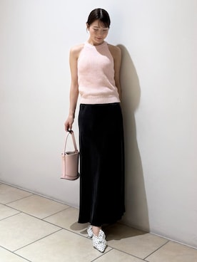 「FRAY I.D（フレイアイディー）のアイテム」を使った、FRAY I.Dさん（レディース・158cm）の春コーディネート